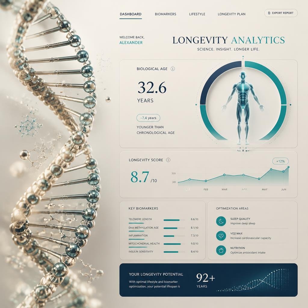 Longevity calculator — estimate your healthy life expectancy