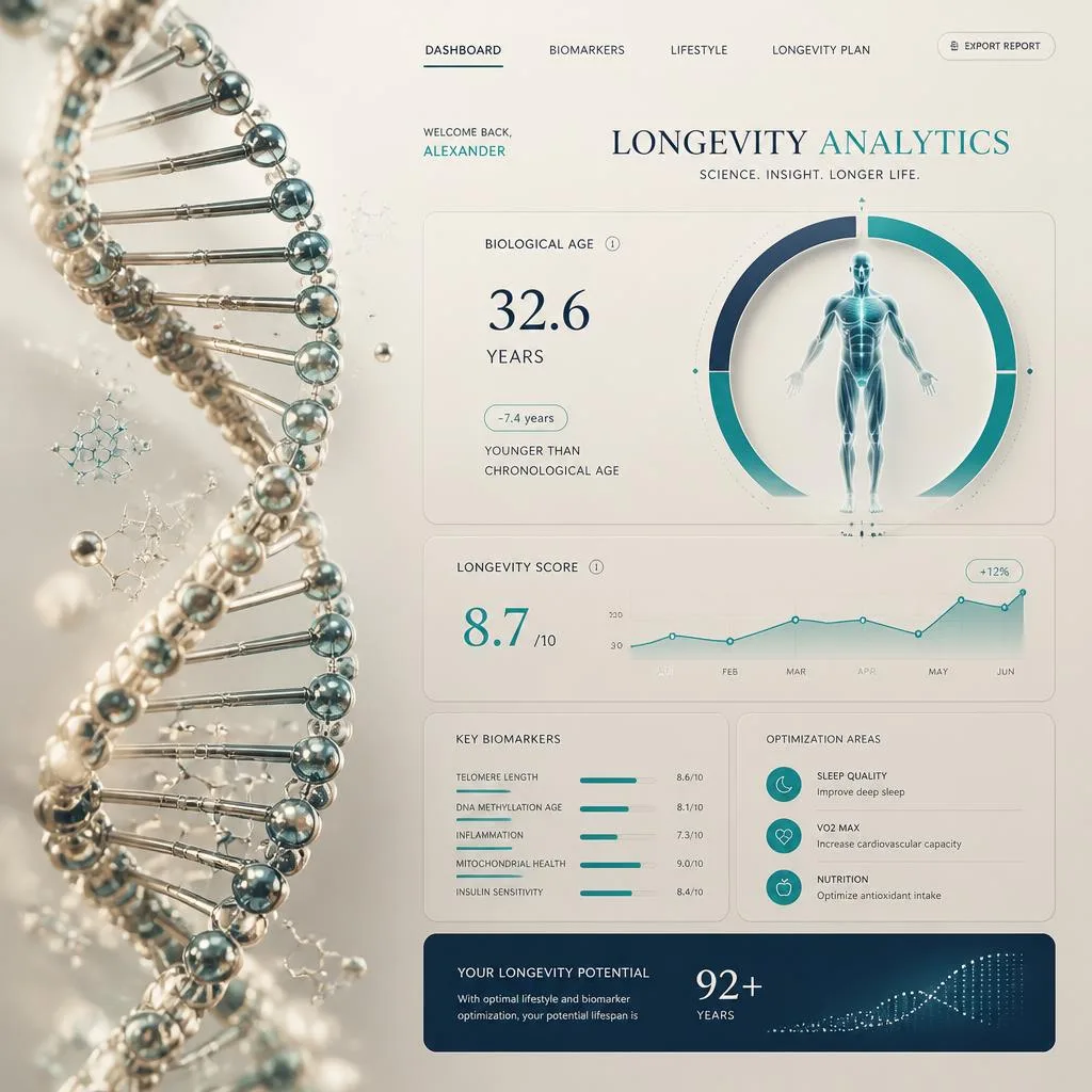 Longevity calculator — estimate your healthy life expectancy